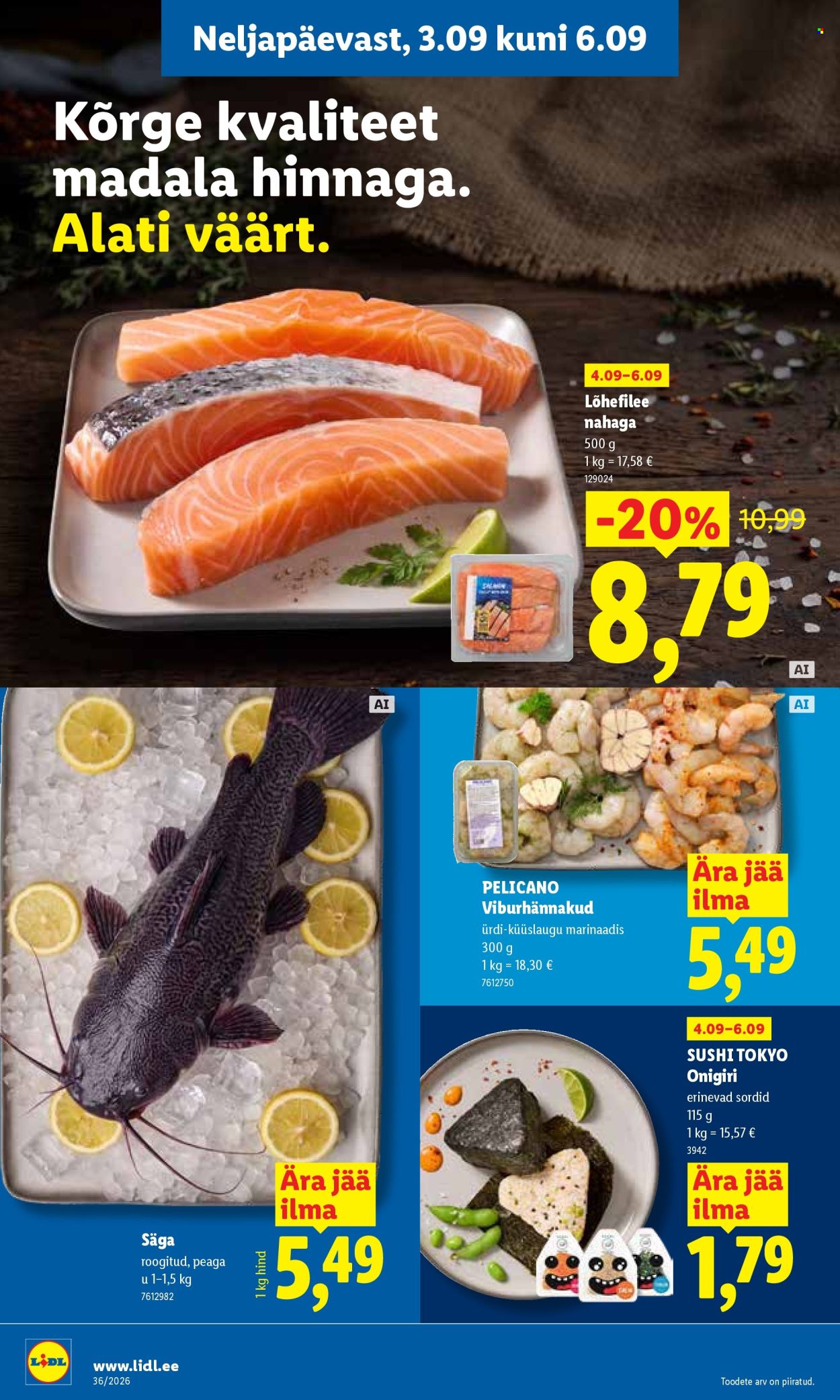 lidl - Lidl kliendileht (31.08 - 6.09.2026) - page: 42