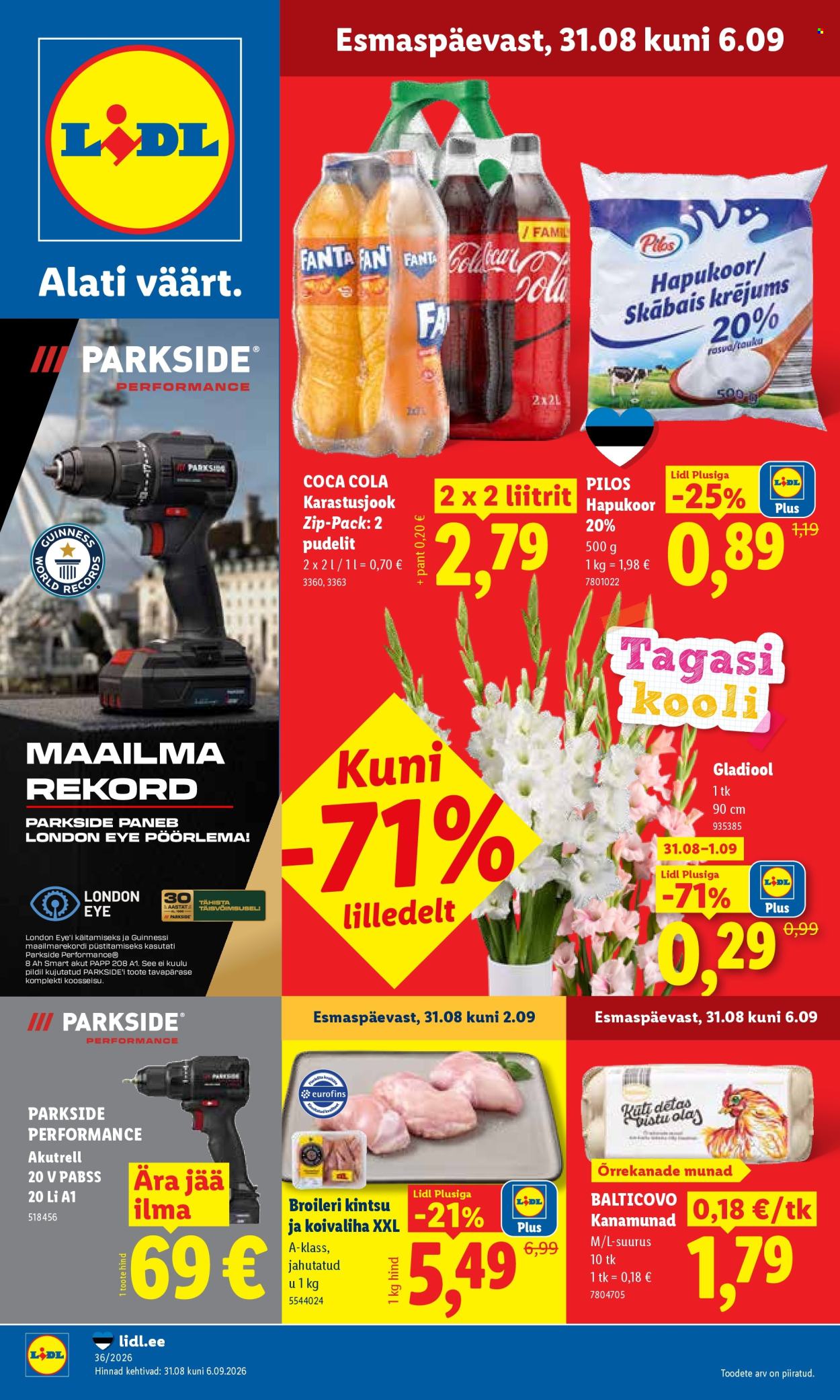 lidl - Lidl kliendileht (31.08 - 6.09.2026) - page: 1