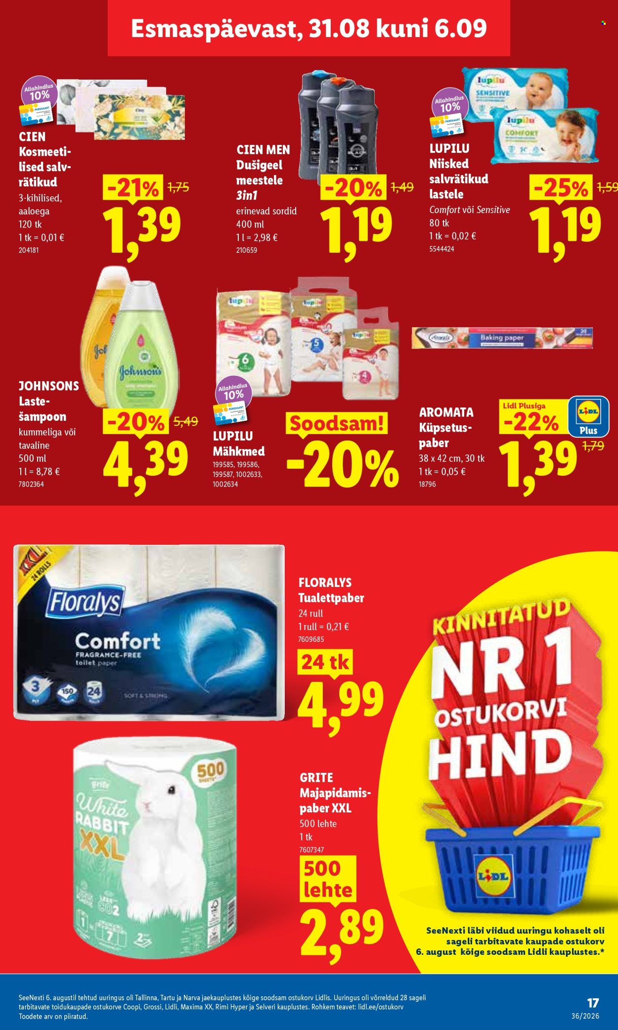 lidl - Lidl kliendileht (31.08 - 6.09.2026) - page: 17