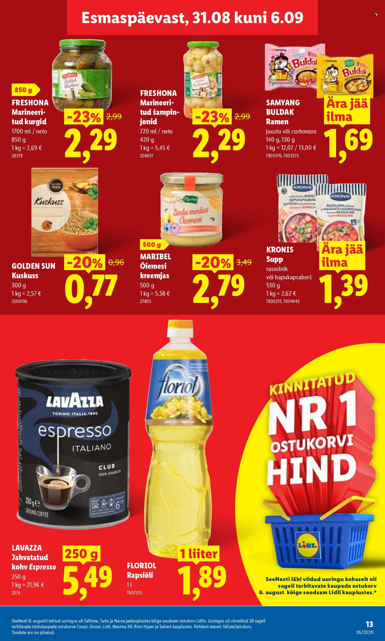lidl - Lidl kliendileht (31.08 - 6.09.2026) - page: 13