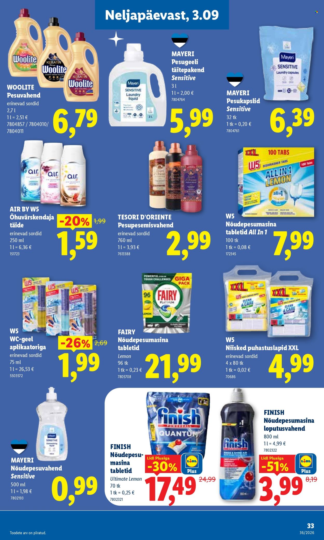 lidl - Lidl kliendileht (31.08 - 6.09.2026) - page: 29