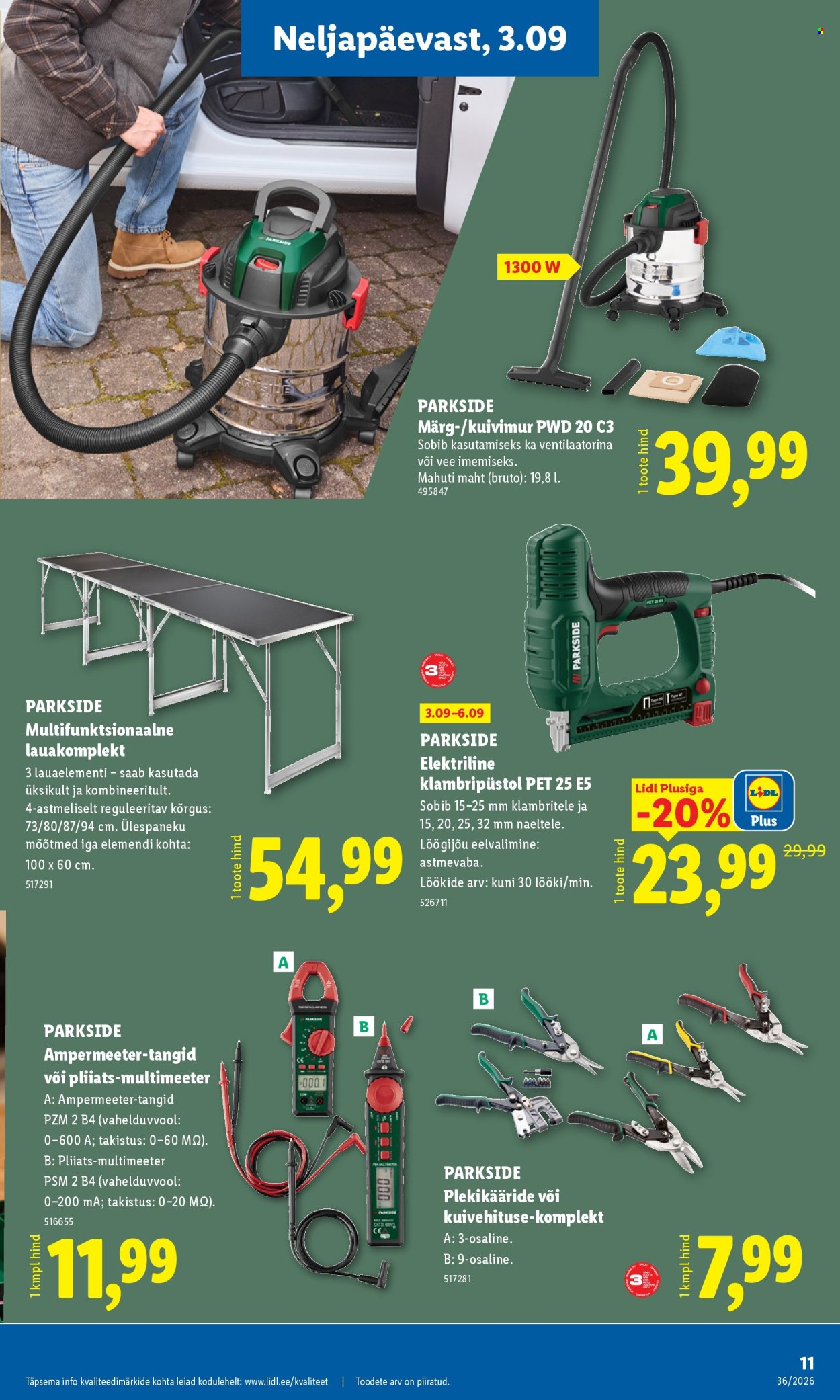 lidl - Lidl kliendileht (31.08 - 6.09.2026) - page: 11