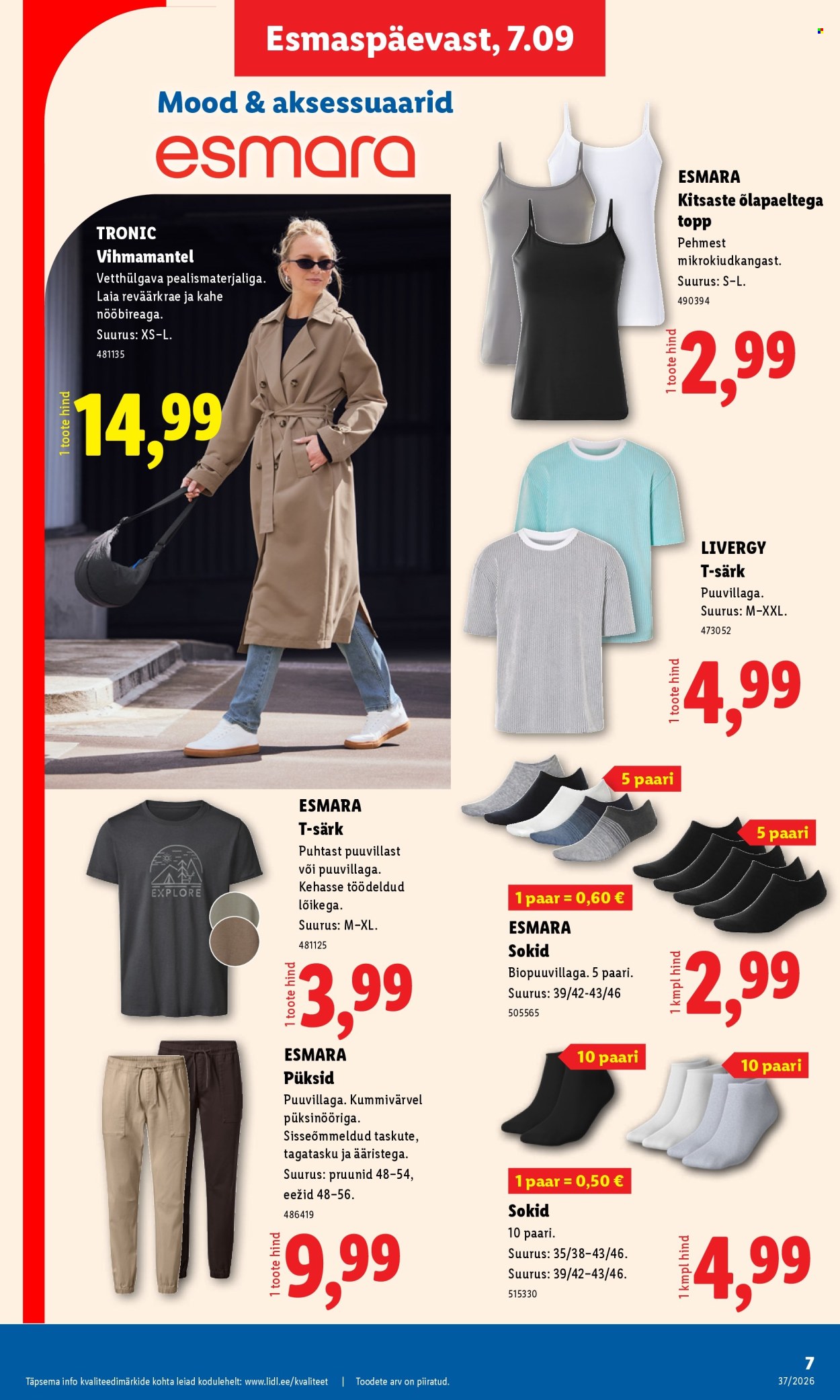 lidl - Lidl kliendileht (7.09 - 13.09.2026) - page: 7