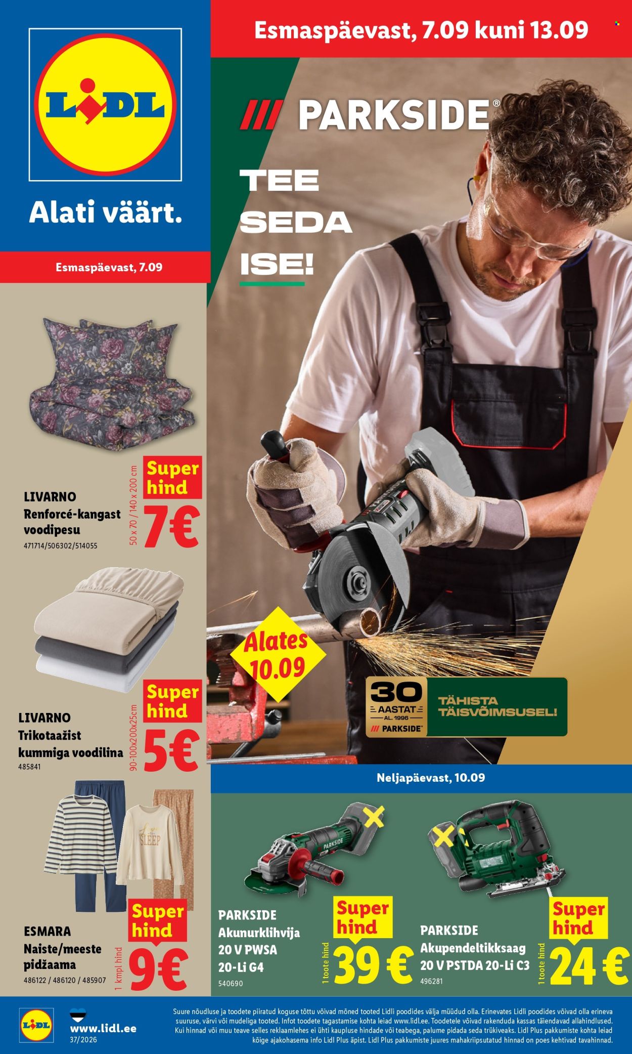 lidl - Lidl kliendileht (7.09 - 13.09.2026)