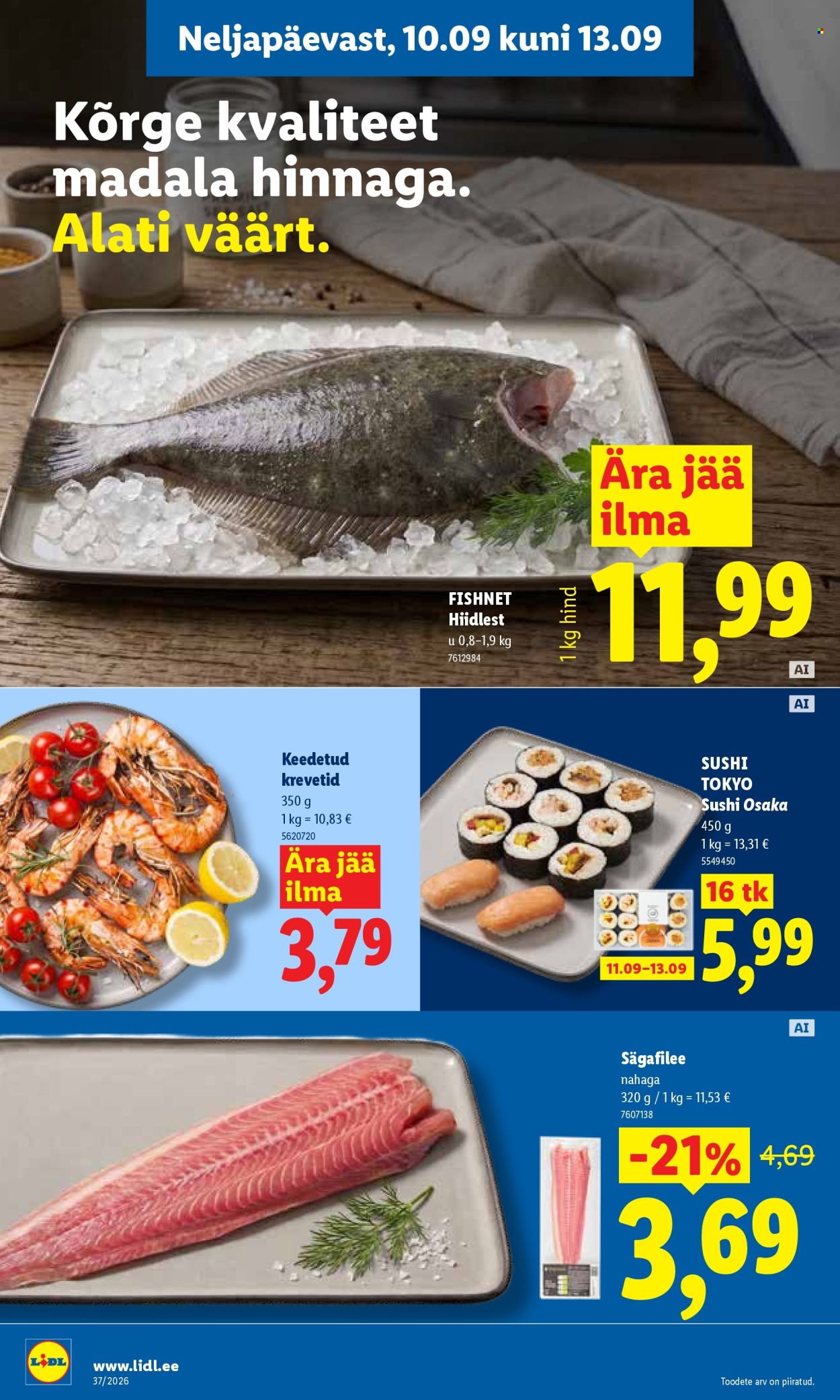 lidl - Lidl kliendileht (7.09 - 13.09.2026) - page: 46