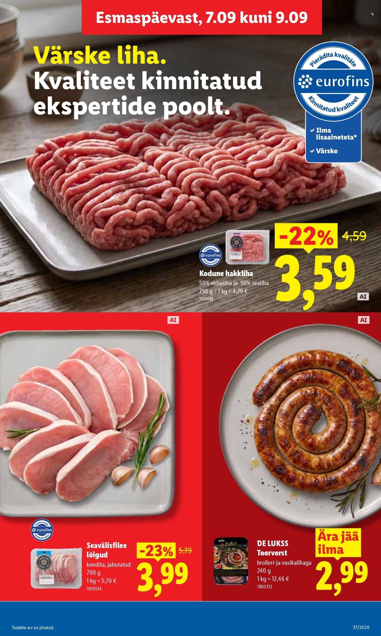 lidl - Lidl kliendileht (7.09 - 13.09.2026) - page: 3