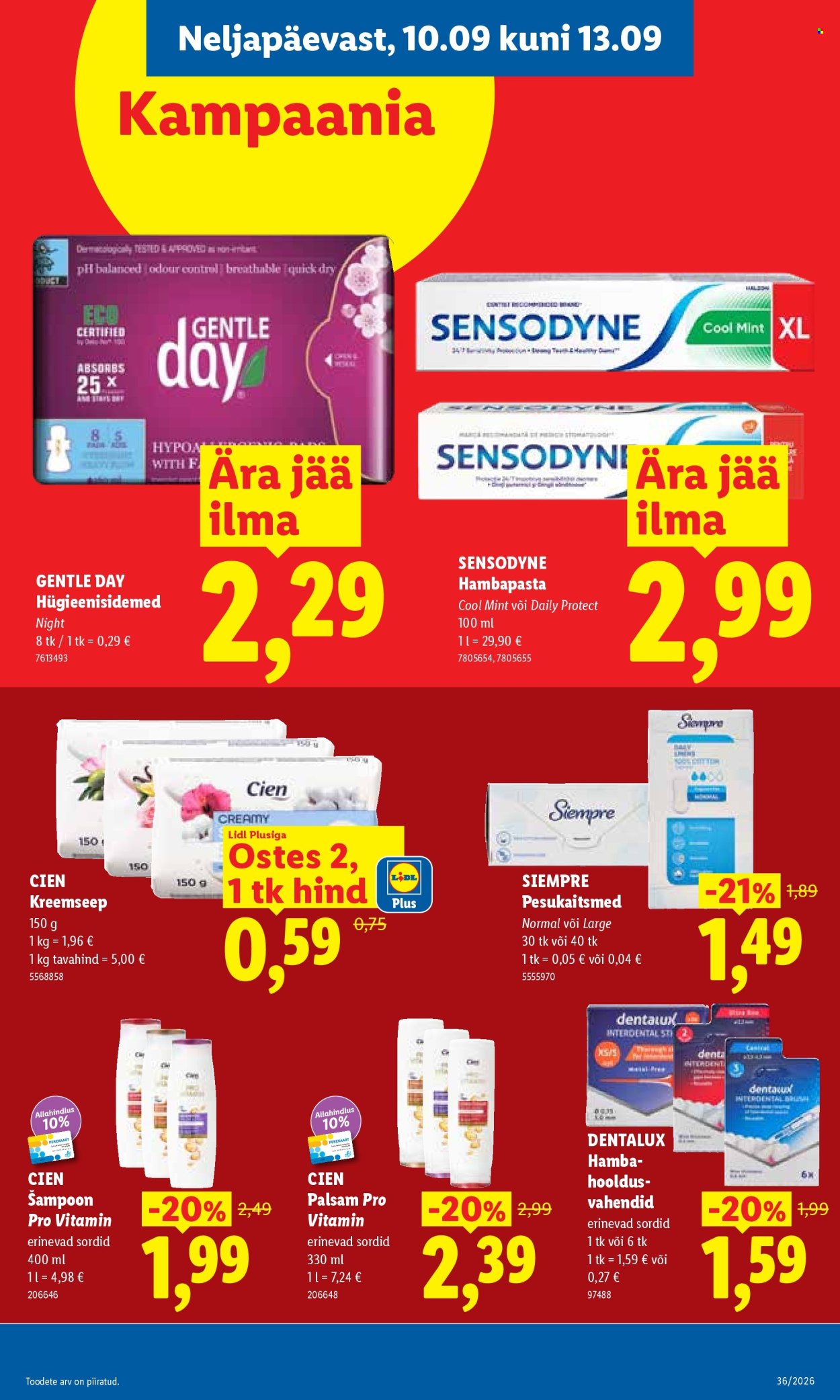 lidl - Lidl kliendileht (7.09 - 13.09.2026) - page: 33