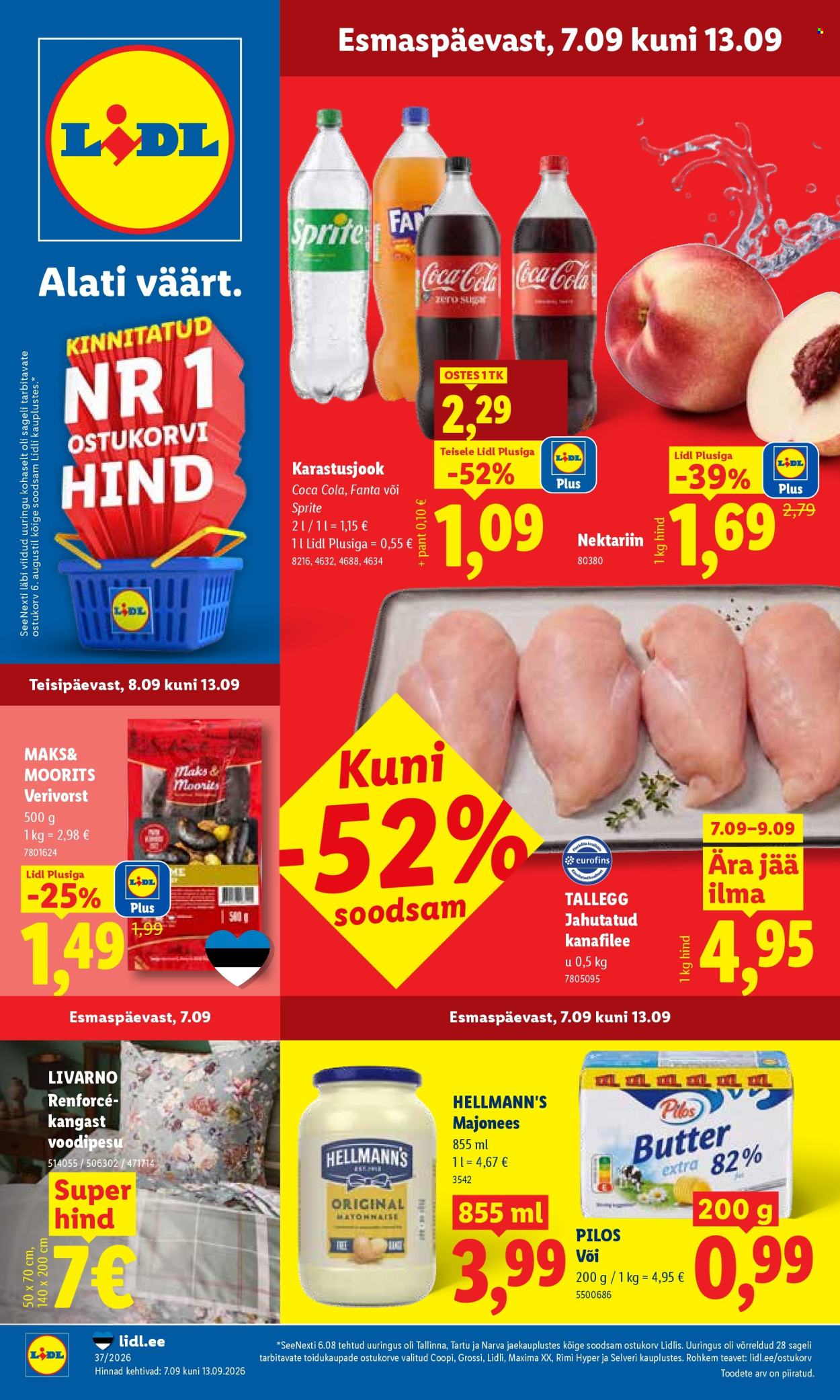 lidl - Lidl kliendileht (7.09 - 13.09.2026) - page: 1