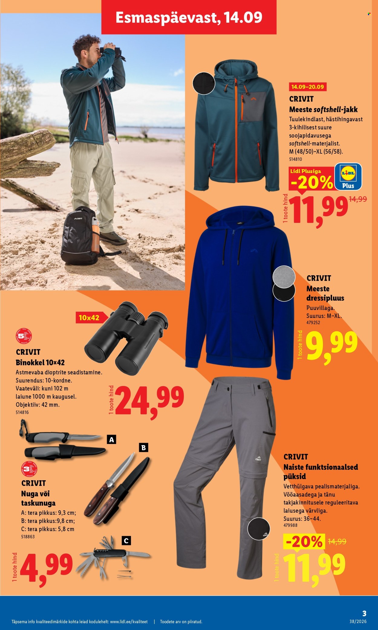 lidl - Lidl kliendileht (14.09 - 20.09.2026) - page: 3