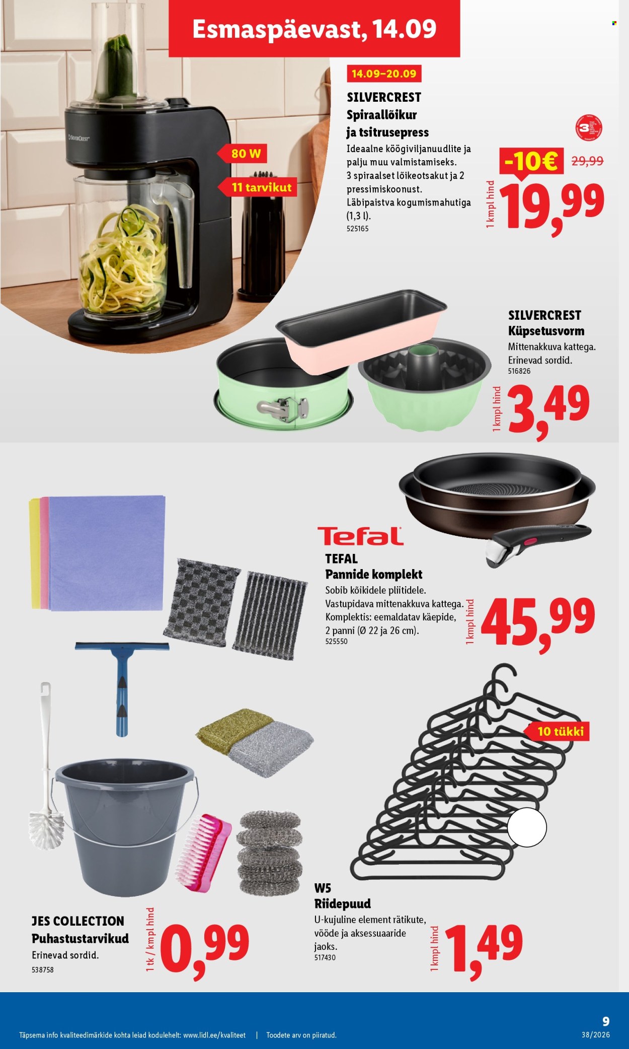 lidl - Lidl kliendileht (14.09 - 20.09.2026) - page: 9