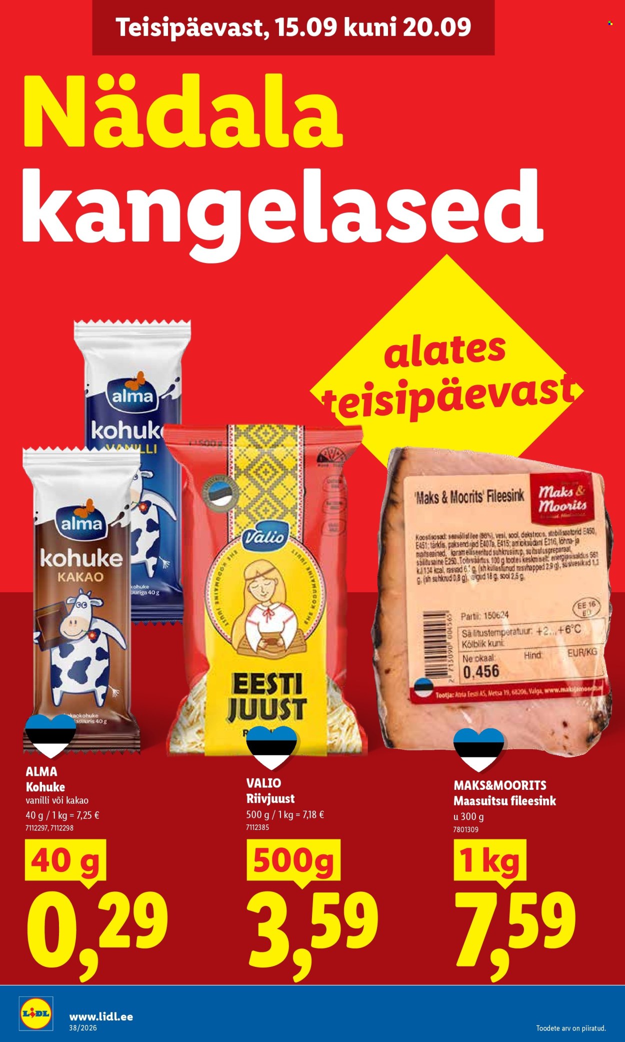 lidl - Lidl kliendileht (14.09 - 20.09.2026) - page: 2