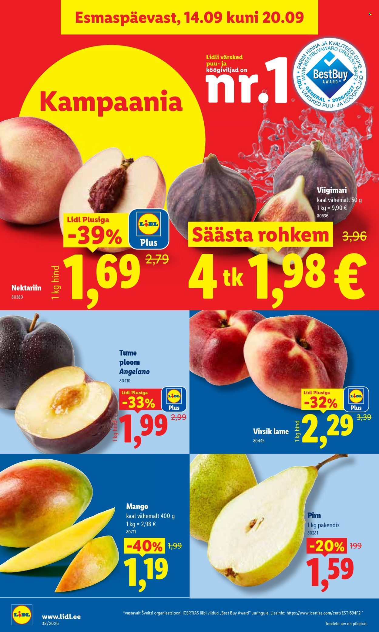 lidl - Lidl kliendileht (14.09 - 20.09.2026) - page: 4