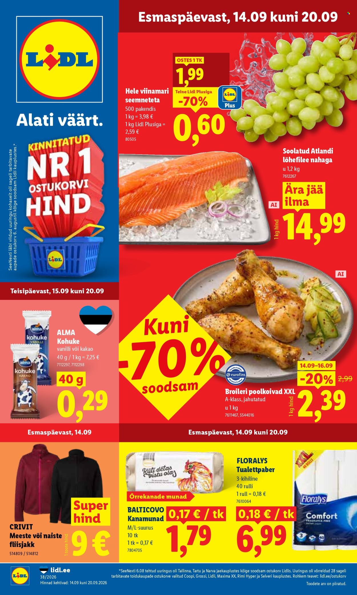 lidl - Lidl kliendileht (14.09 - 20.09.2026)