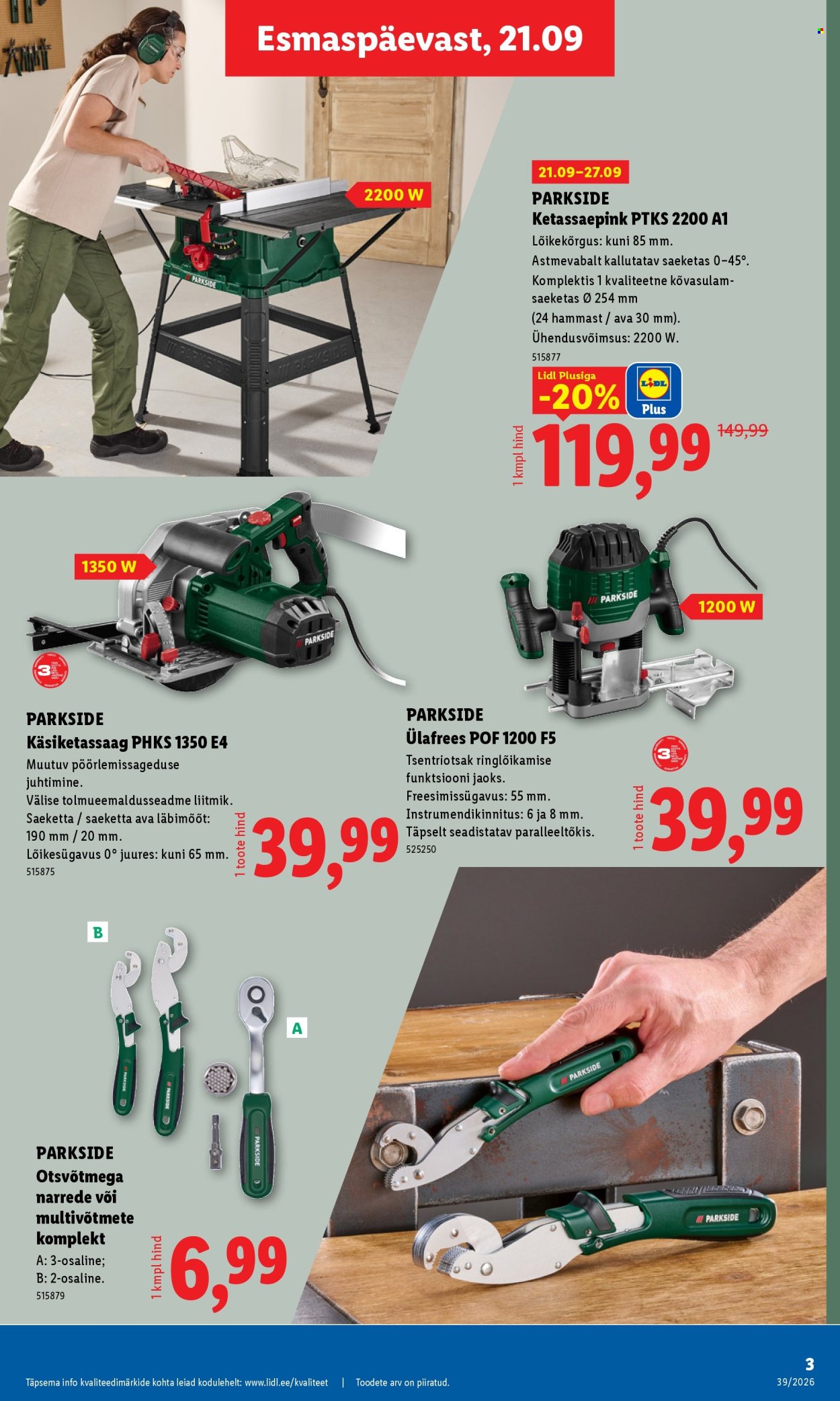 lidl - Lidl kliendileht (21.09 - 27.09.2026) - page: 3