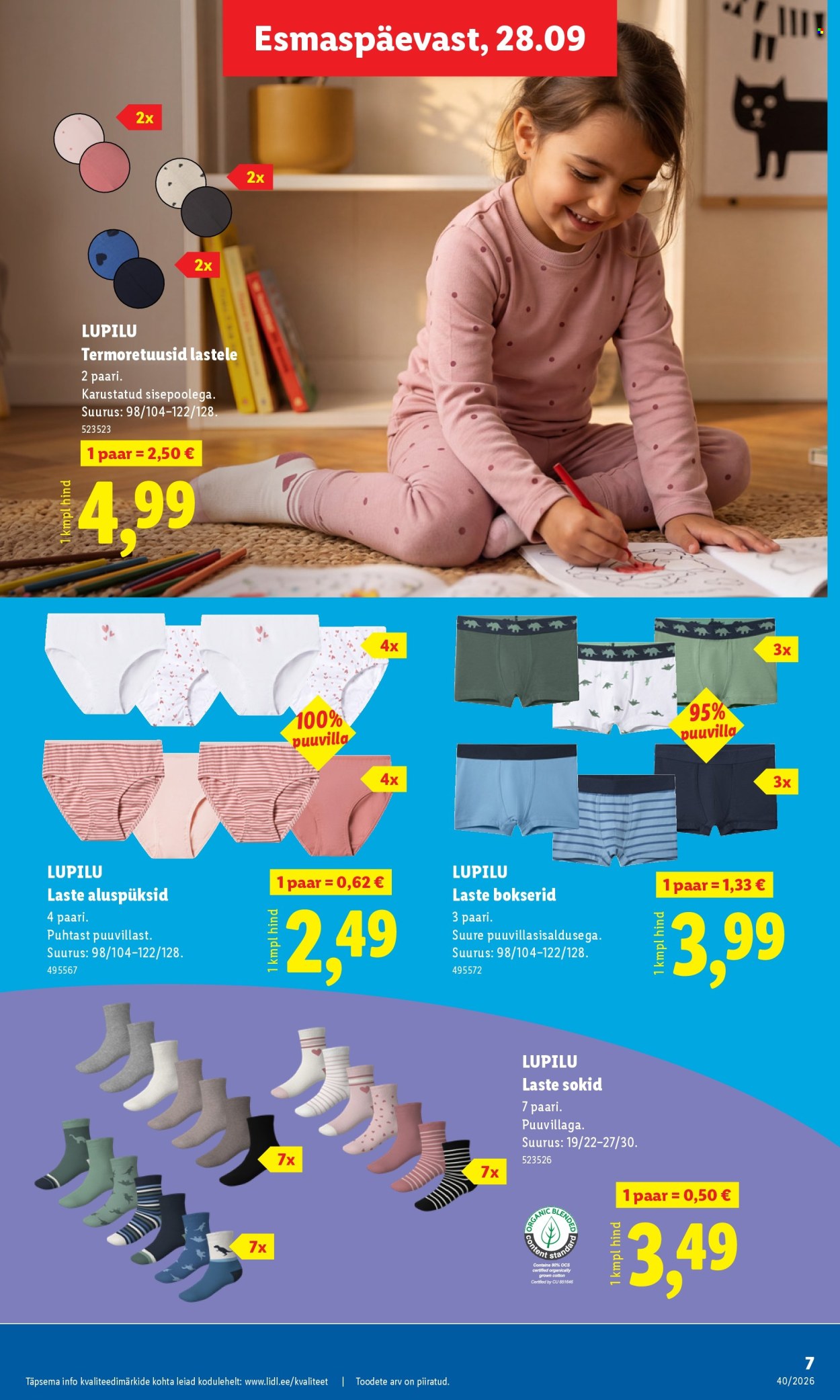 lidl - Lidl kliendileht (28.09 - 4.10.2026) - page: 7