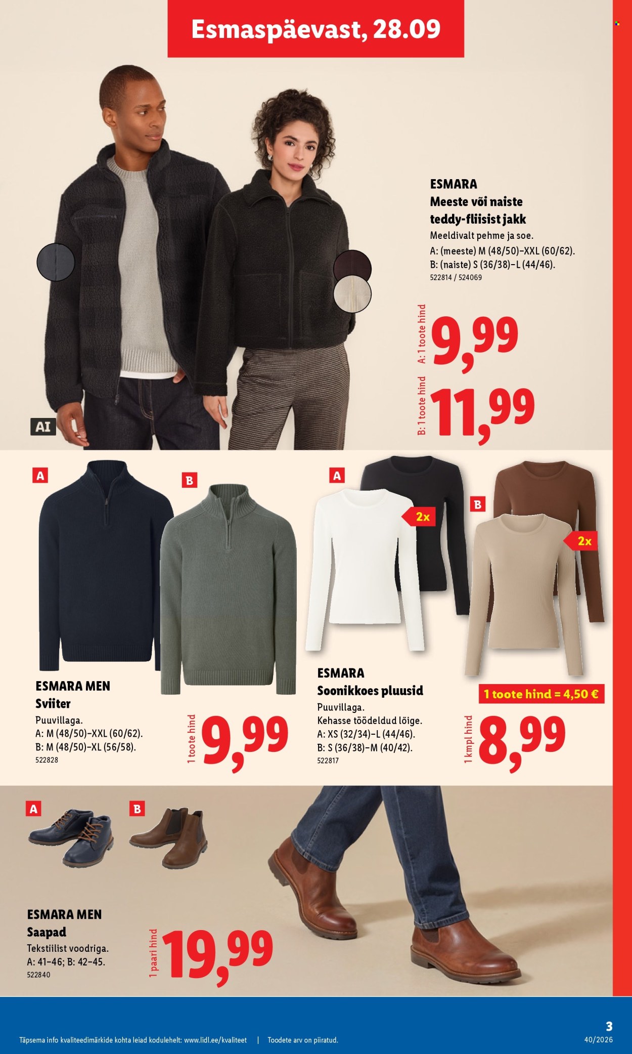 lidl - Lidl kliendileht (28.09 - 4.10.2026) - page: 3