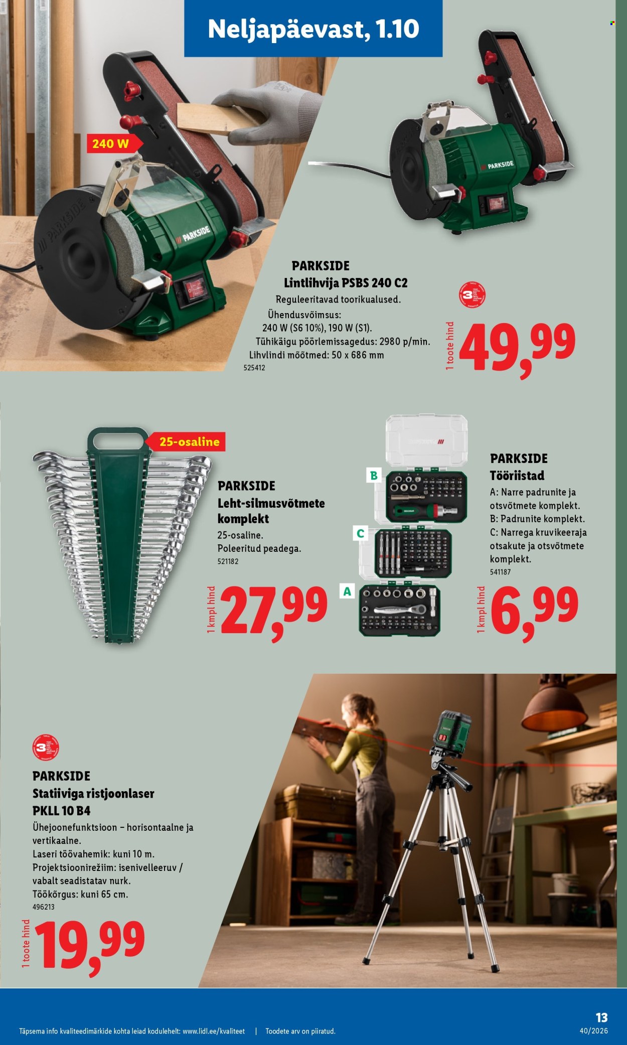 lidl - Lidl kliendileht (28.09 - 4.10.2026) - page: 13