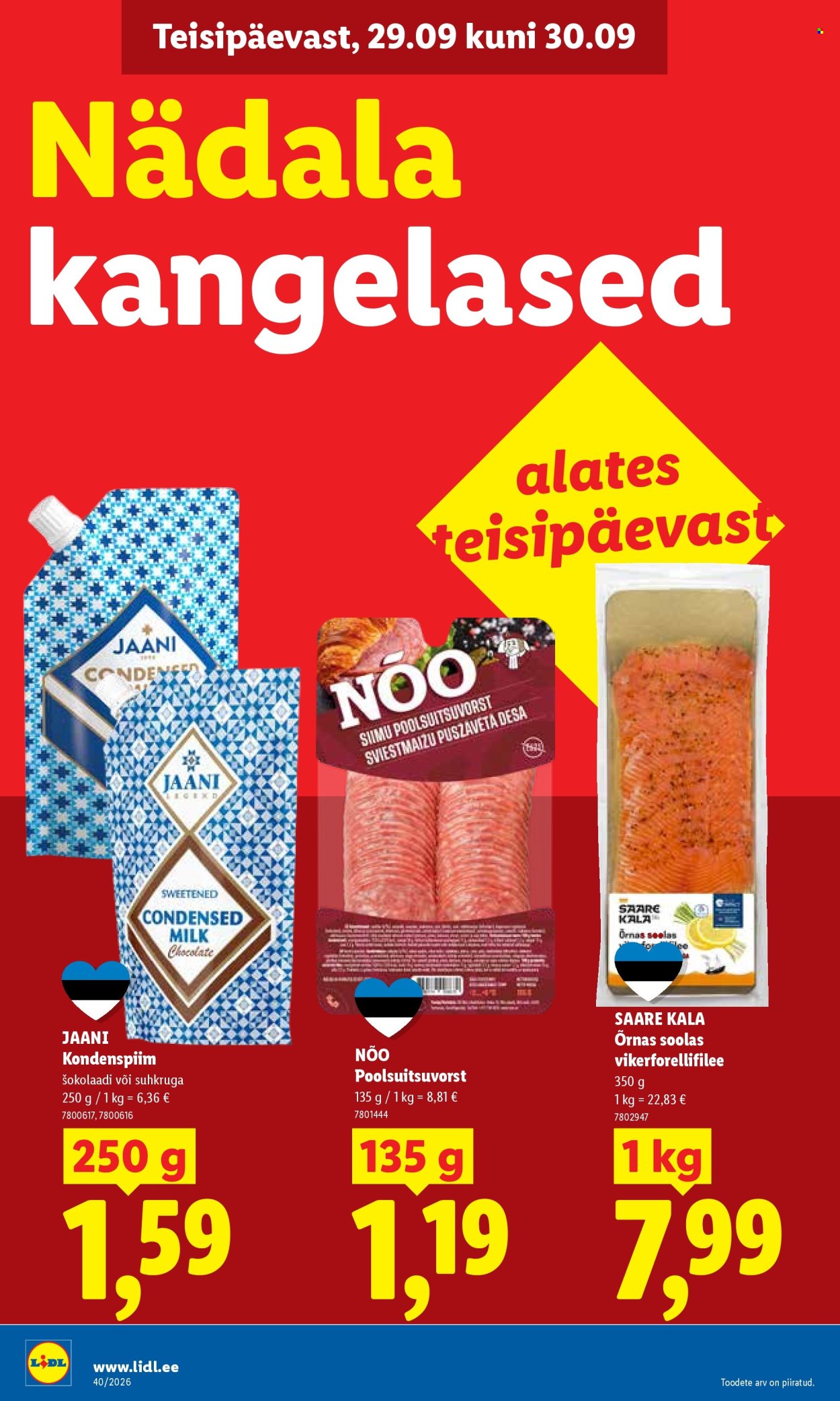 lidl - Lidl kliendileht (28.09 - 4.10.2026) - page: 10