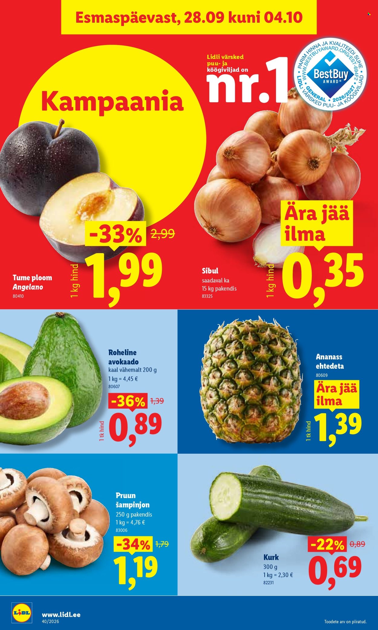 lidl - Lidl kliendileht (28.09 - 4.10.2026) - page: 4
