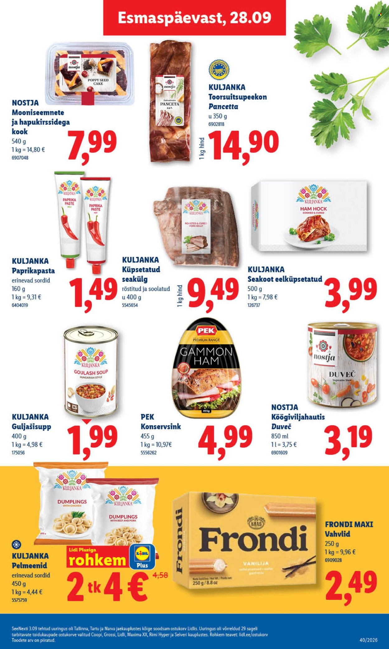 lidl - Lidl kliendileht (28.09 - 4.10.2026) - page: 21