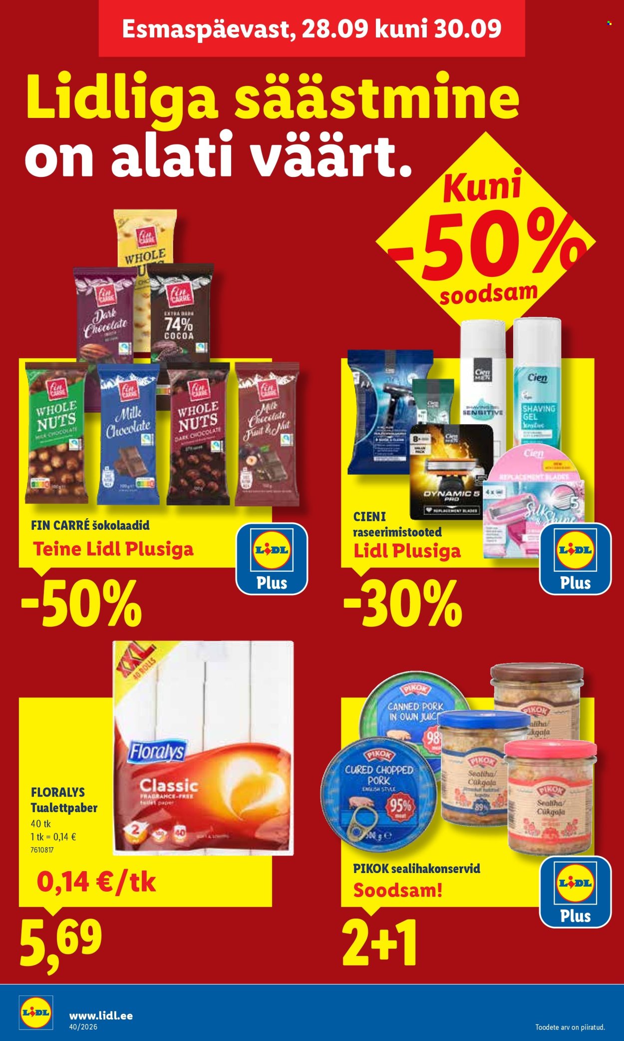 lidl - Lidl kliendileht (28.09 - 4.10.2026) - page: 2