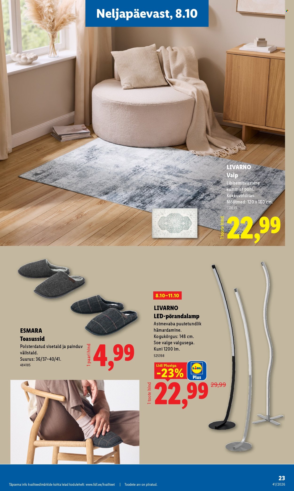 lidl - Lidl kliendileht (5.10 - 11.10.2026) - page: 23
