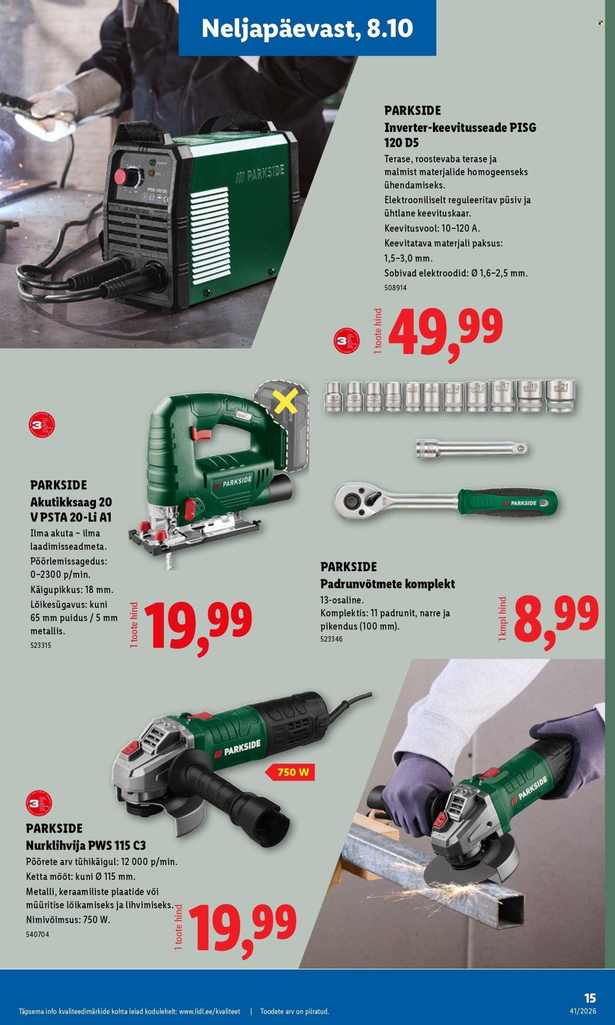 lidl - Lidl kliendileht (5.10 - 11.10.2026) - page: 15
