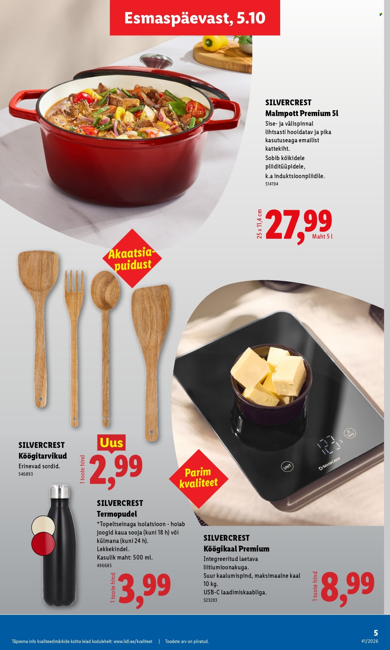 lidl - Lidl kliendileht (5.10 - 11.10.2026) - page: 5