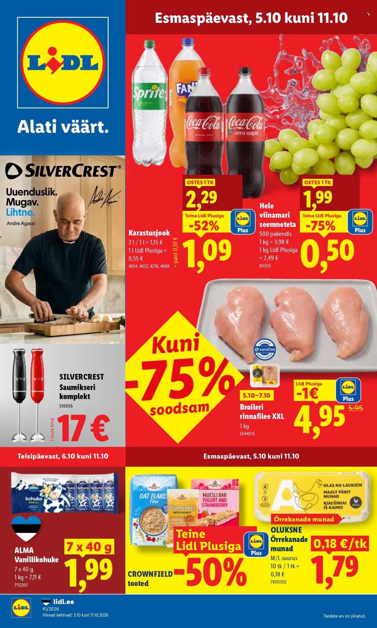 lidl - Lidl kliendileht (5.10 - 11.10.2026)