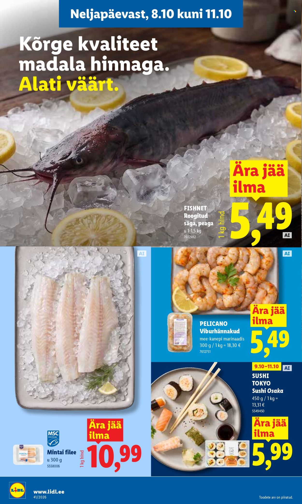 lidl - Lidl kliendileht (5.10 - 11.10.2026) - page: 46