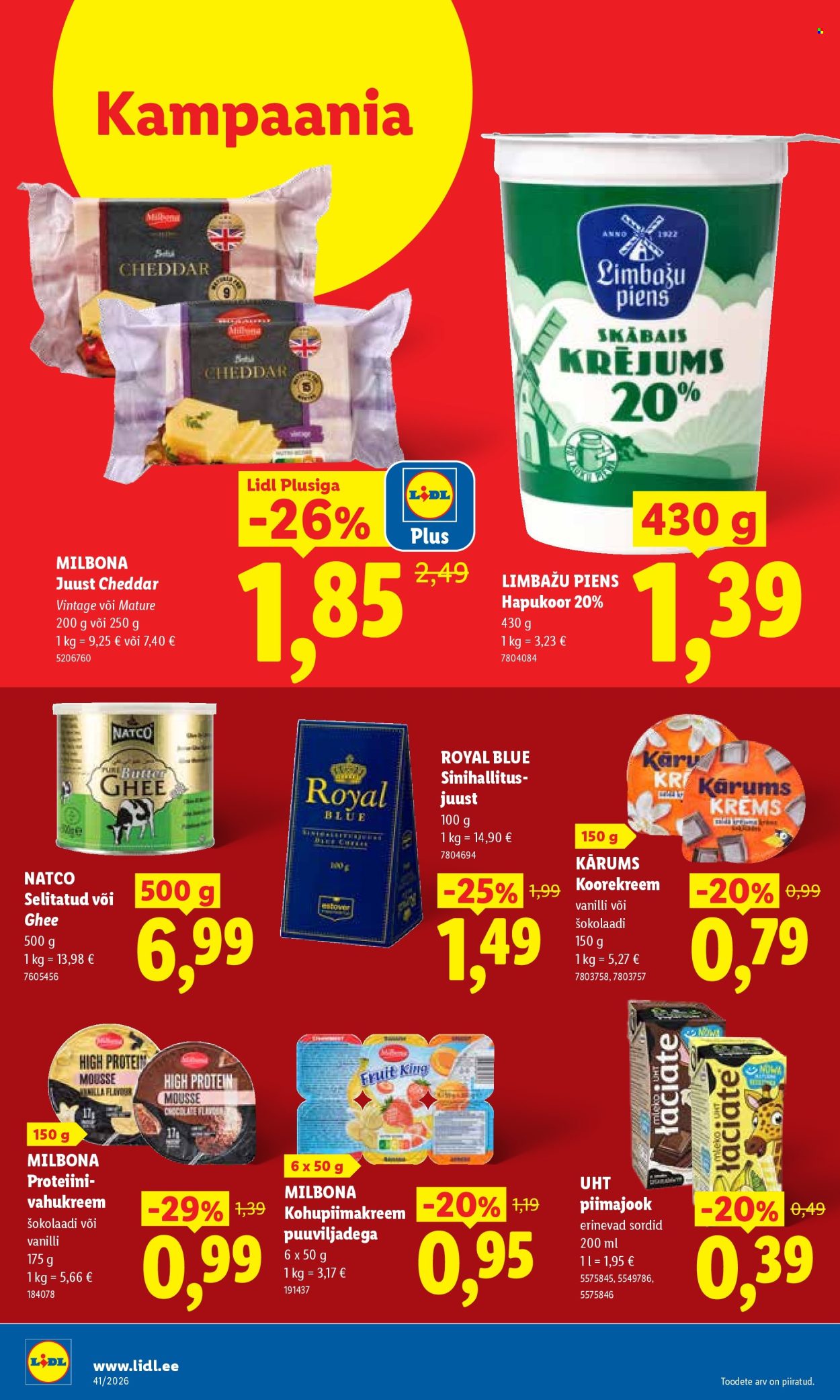 lidl - Lidl kliendileht (5.10 - 11.10.2026) - page: 40
