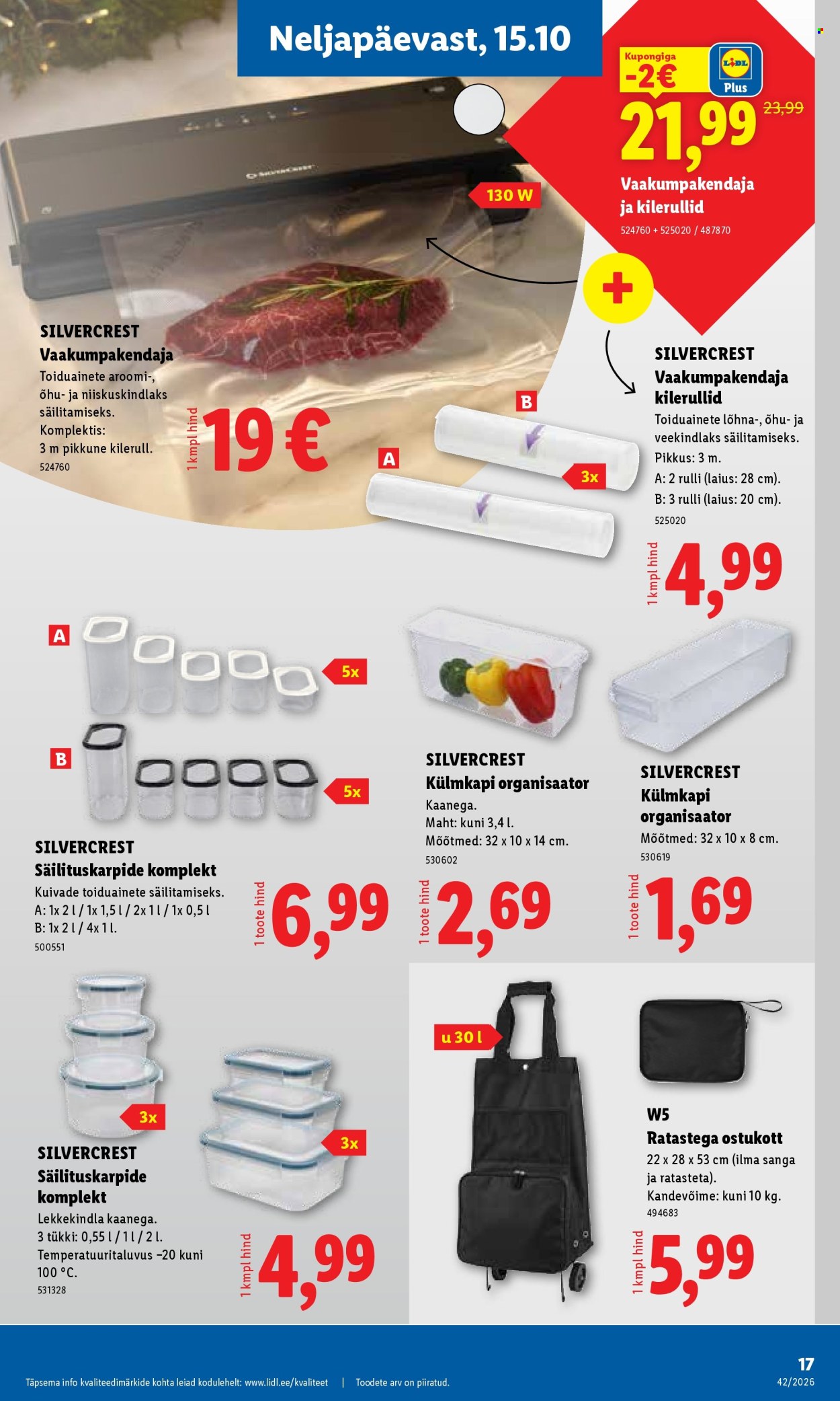 lidl - Lidl kliendileht (12.10 - 18.10.2026) - page: 17