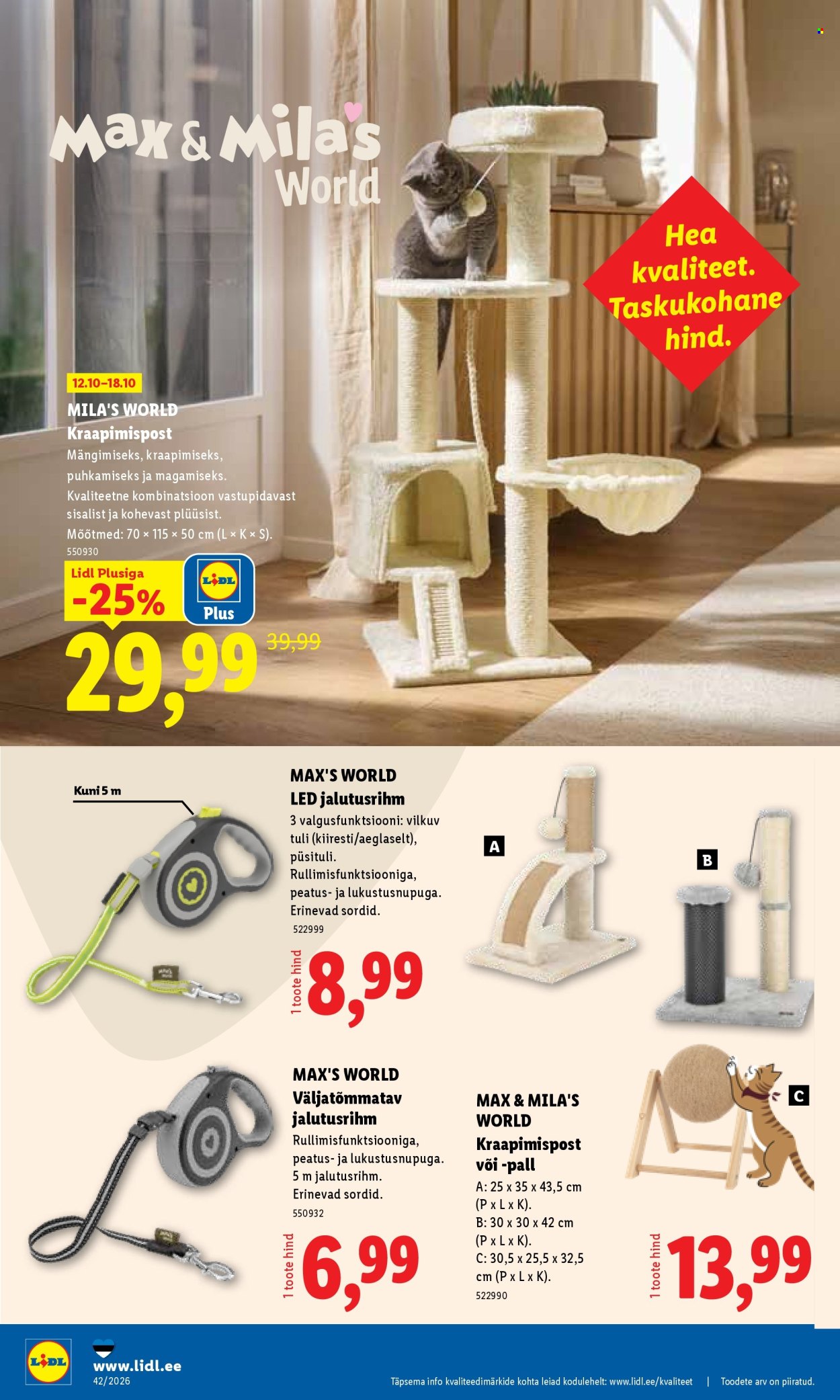 lidl - Lidl kliendileht (12.10 - 18.10.2026) - page: 6