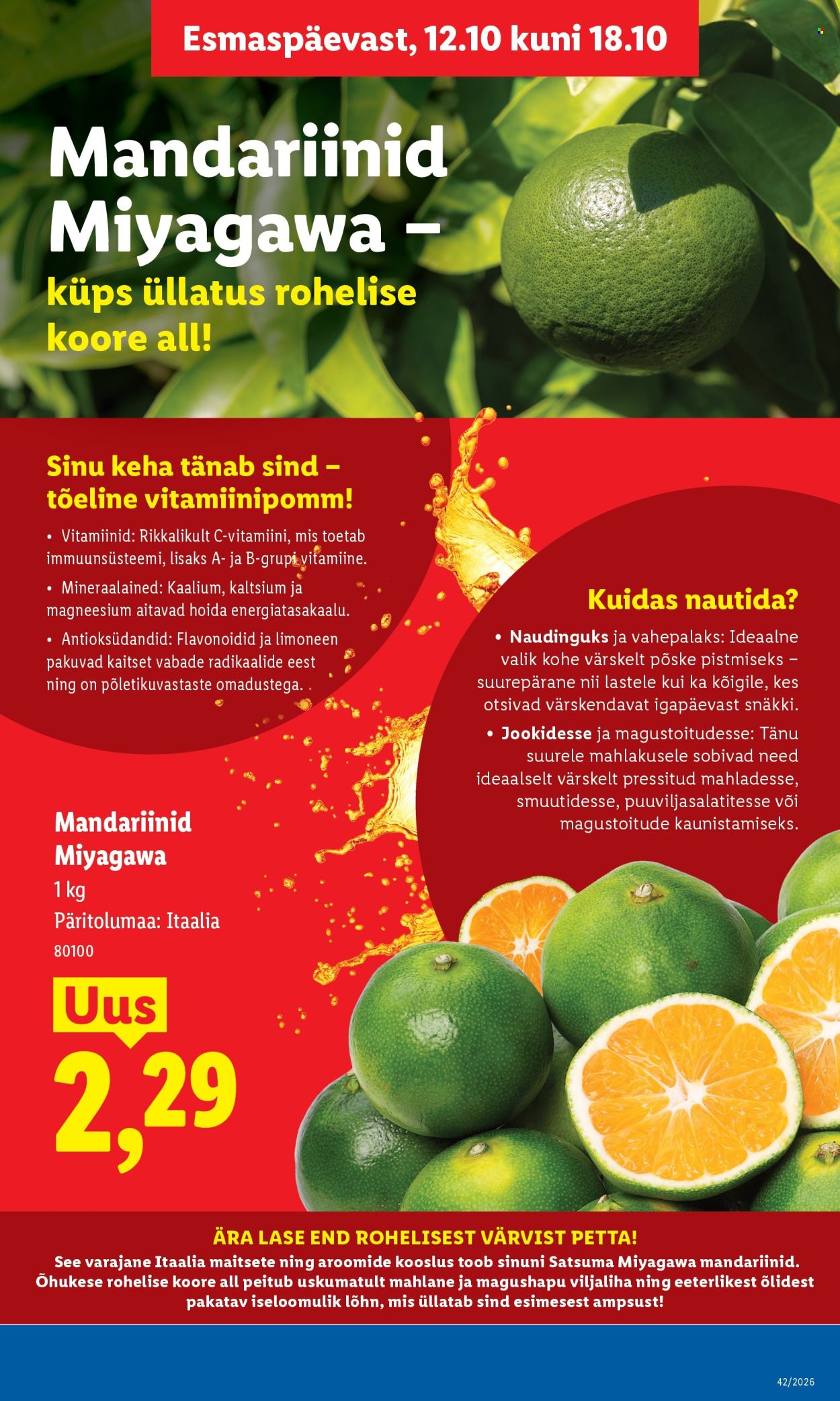 lidl - Lidl kliendileht (12.10 - 18.10.2026) - page: 6
