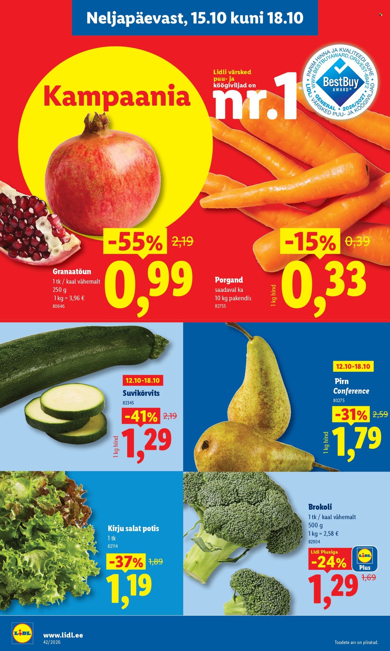 lidl - Lidl kliendileht (12.10 - 18.10.2026) - page: 46