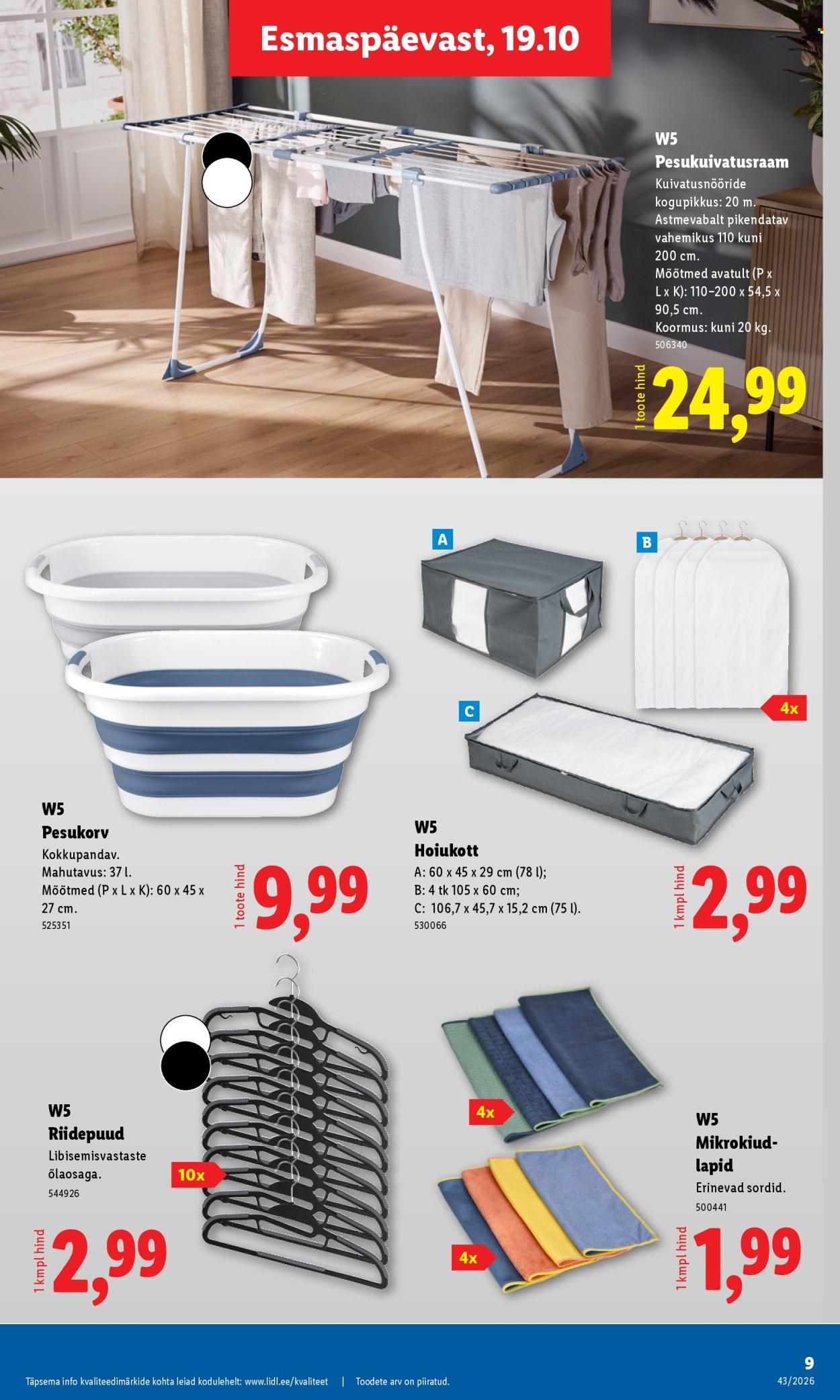lidl - Lidl kliendileht (19.10 - 25.10.2026) - page: 9
