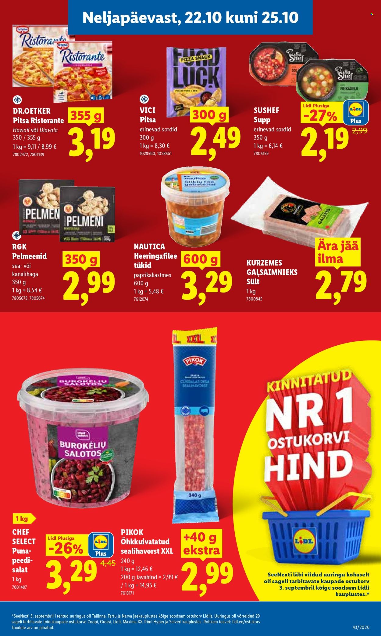 lidl - Lidl kliendileht (19.10 - 25.10.2026) - page: 25