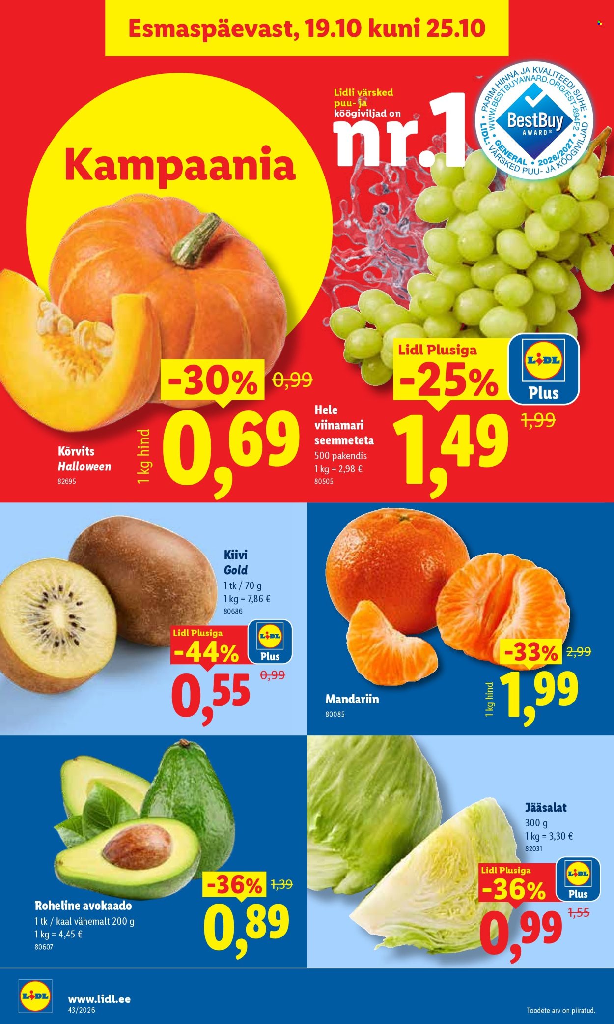 lidl - Lidl kliendileht (19.10 - 25.10.2026) - page: 4