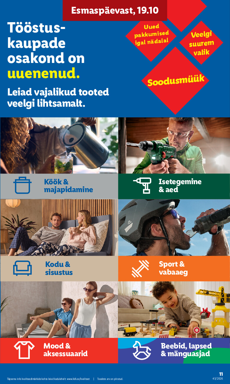 lidl - Tööstuskaupade pakkumised (2026-10-19 - 2026-10-25) - page: 11