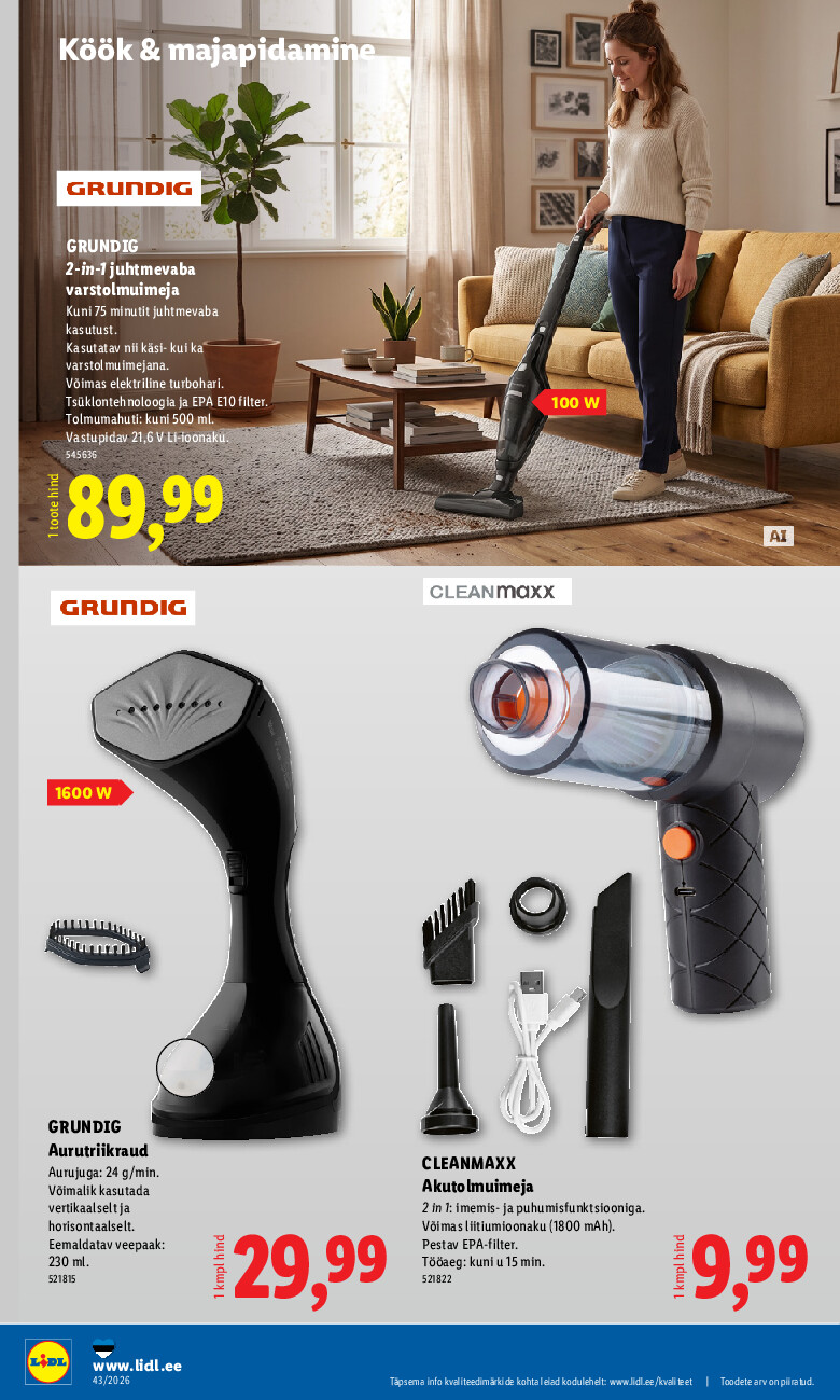 lidl - Tööstuskaupade pakkumised (2026-10-19 - 2026-10-25) - page: 16