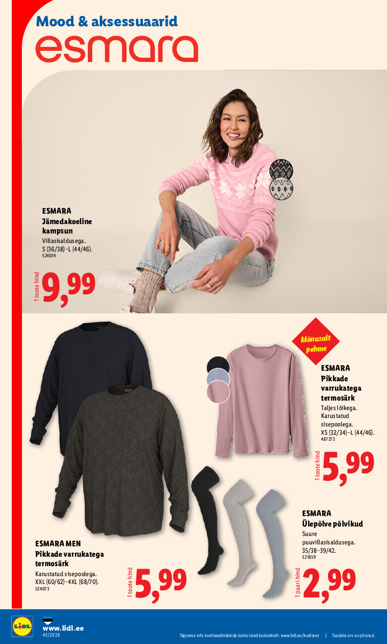 lidl - Tööstuskaupade pakkumised (2026-10-19 - 2026-10-25) - page: 4