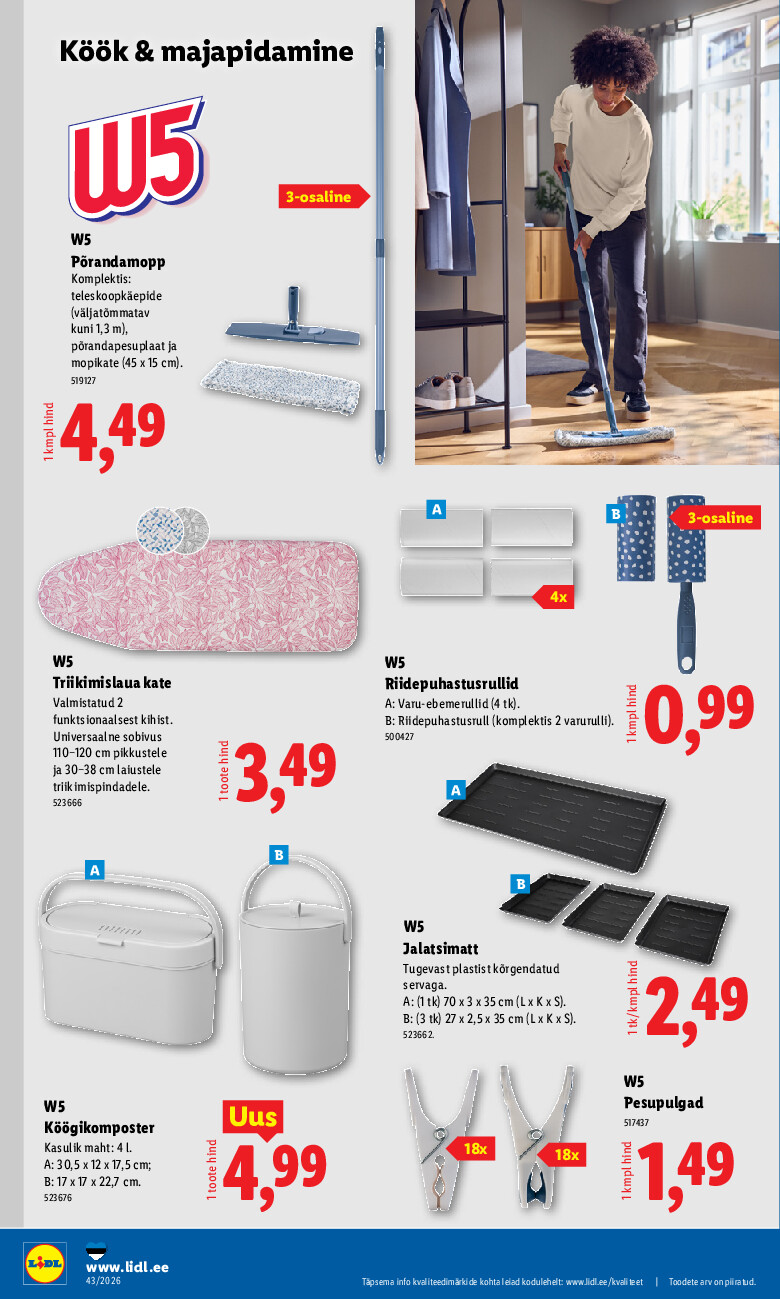 lidl - Tööstuskaupade pakkumised (2026-10-19 - 2026-10-25) - page: 10
