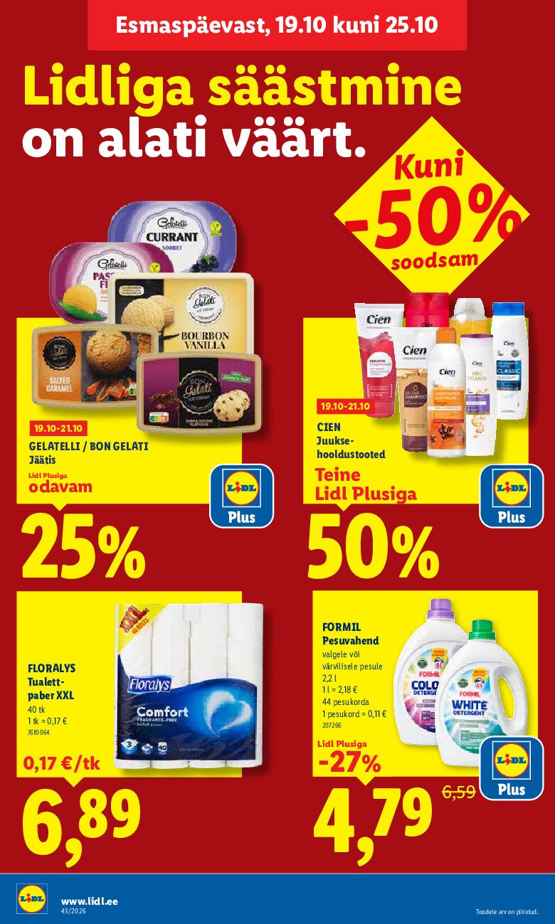 lidl - Kliendileht (2026-10-19 - 2026-10-25) - page: 2