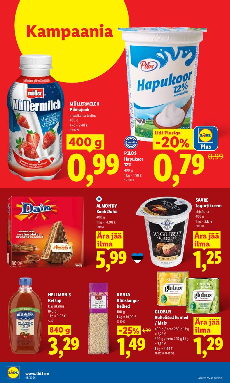 lidl - Kliendileht (2026-10-19 - 2026-10-25) - page: 12