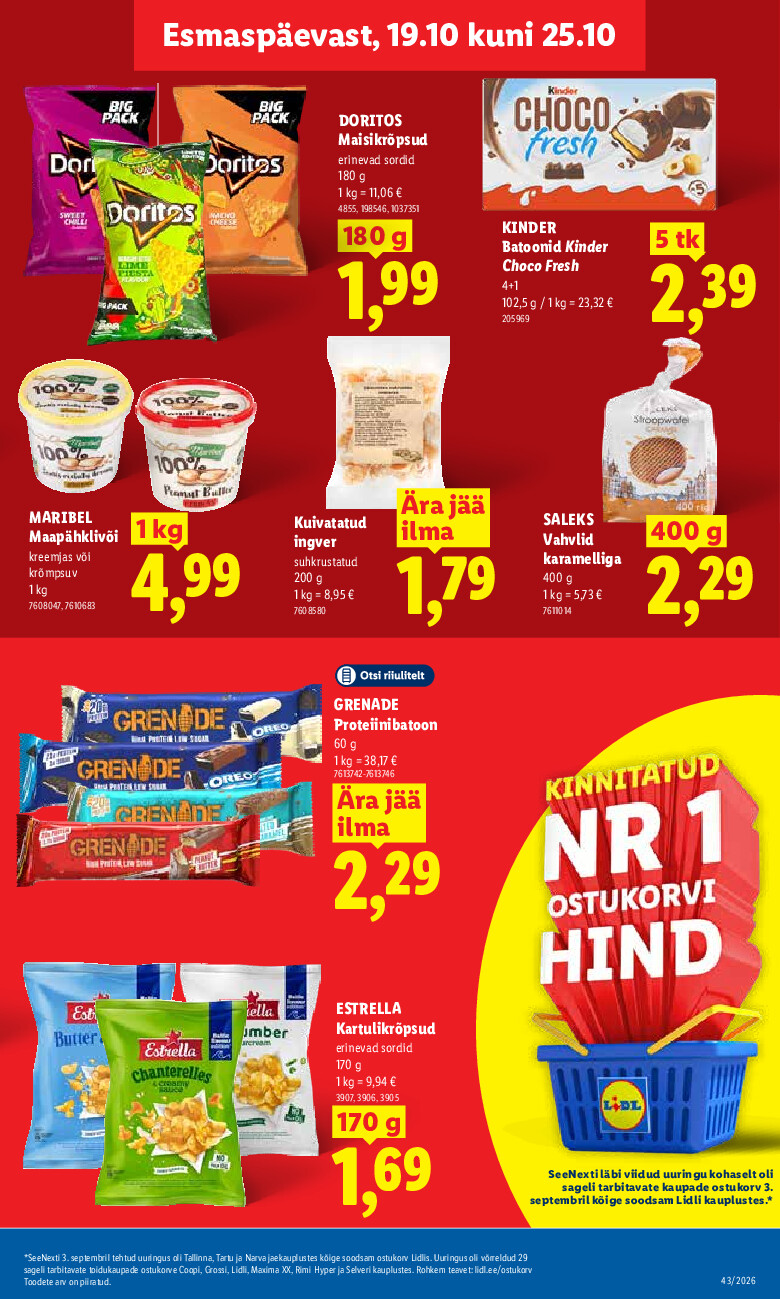 lidl - Kliendileht (2026-10-19 - 2026-10-25) - page: 13