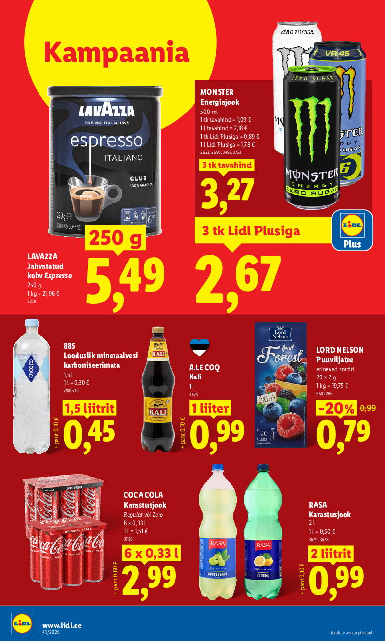 lidl - Kliendileht (2026-10-19 - 2026-10-25) - page: 14