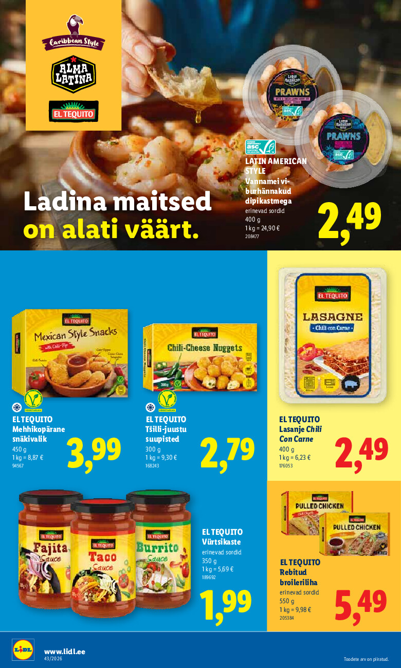 lidl - Kliendileht (2026-10-19 - 2026-10-25) - page: 18