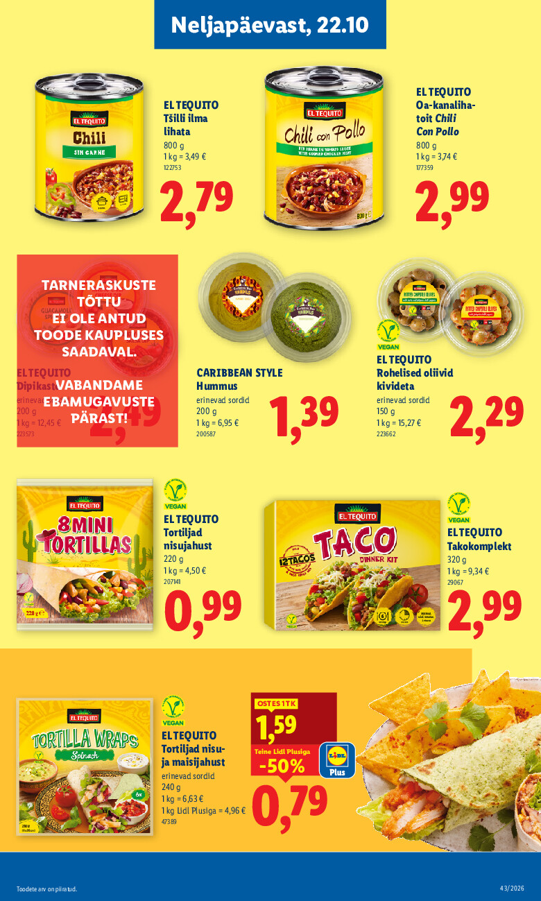 lidl - Kliendileht (2026-10-19 - 2026-10-25) - page: 19