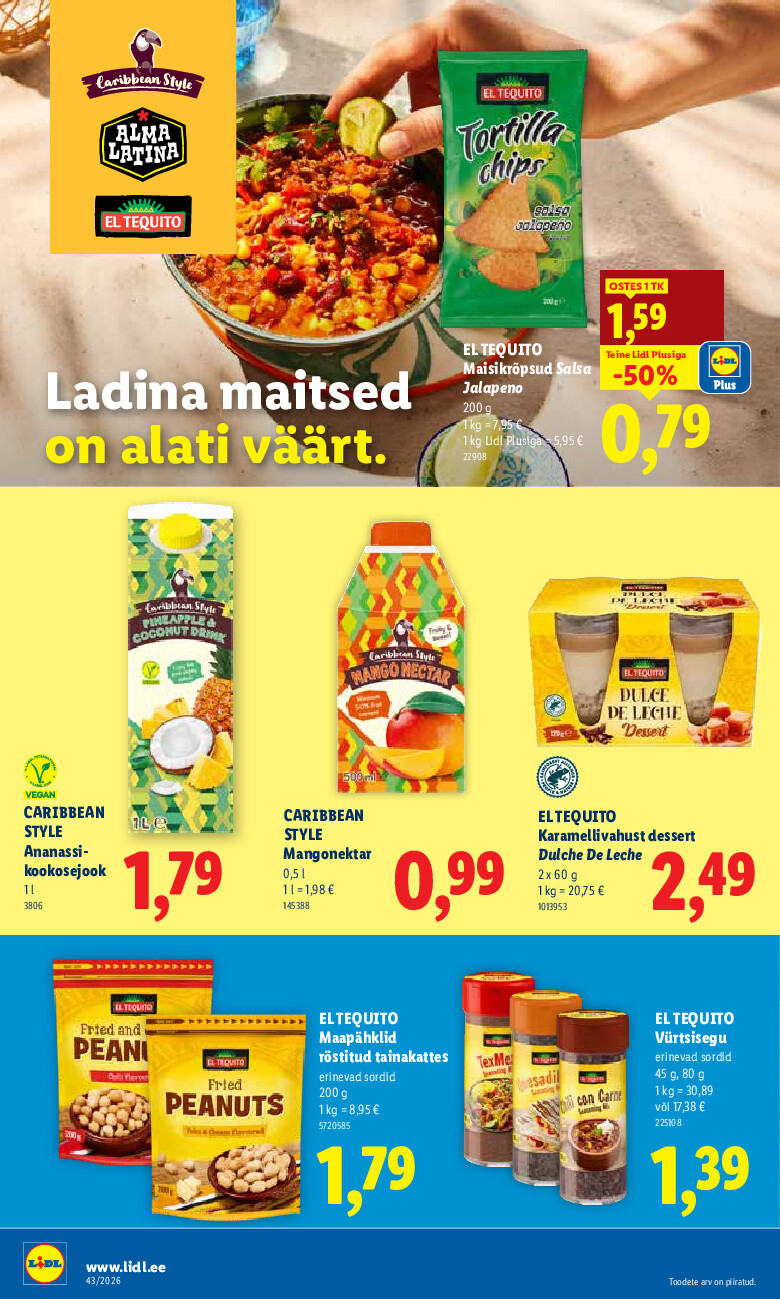 lidl - Kliendileht (2026-10-19 - 2026-10-25) - page: 20