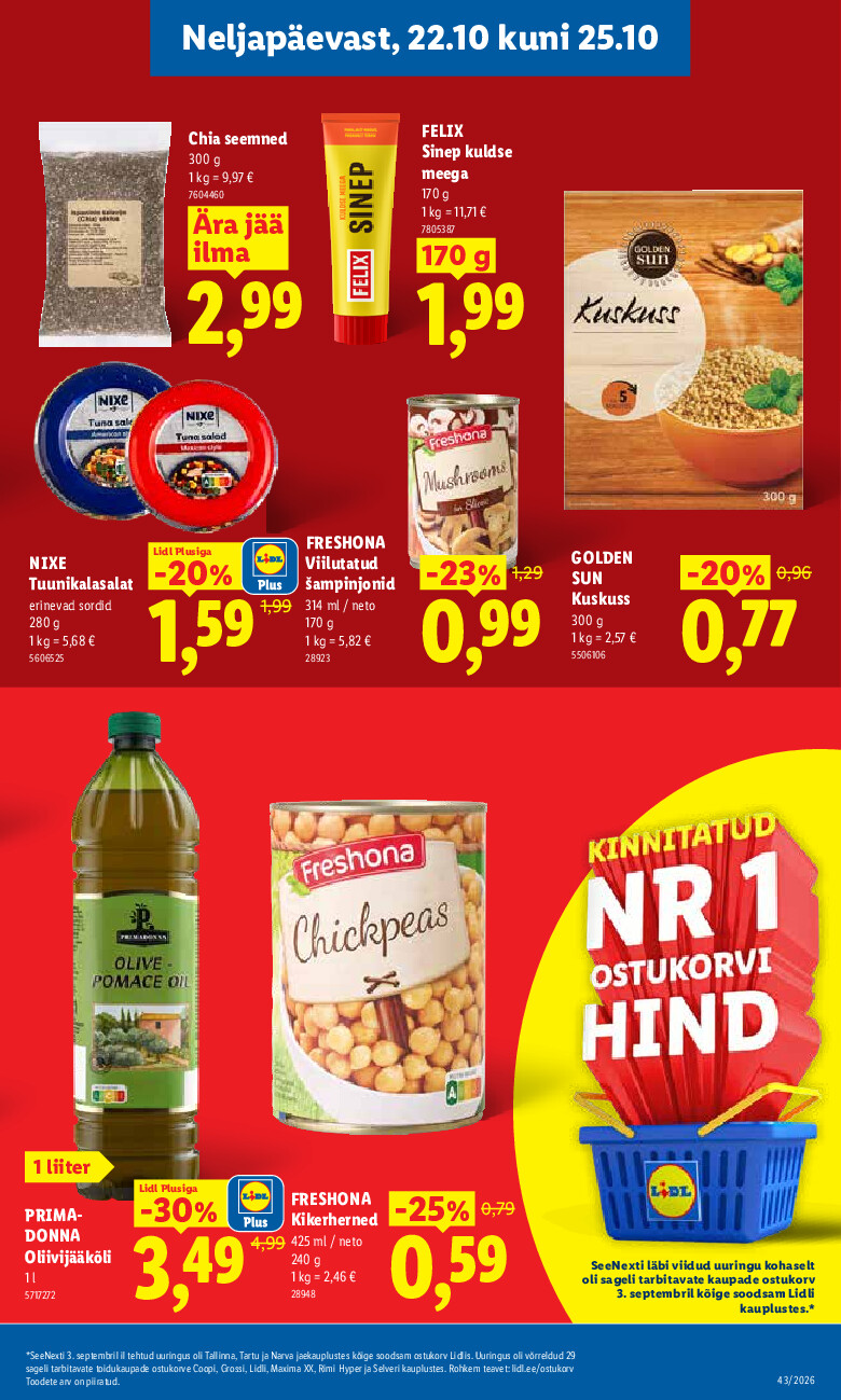 lidl - Kliendileht (2026-10-19 - 2026-10-25) - page: 23